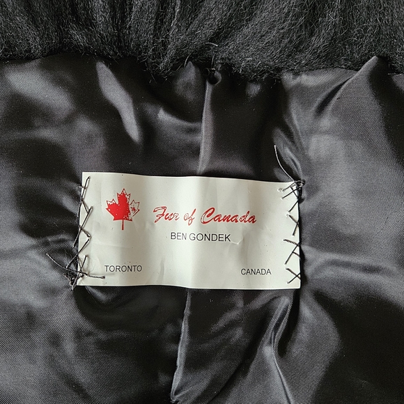 Luxurious Black Arctic Fox Fur Wrap By Ben Gondek🇨🇦 - Picture 2 of 10